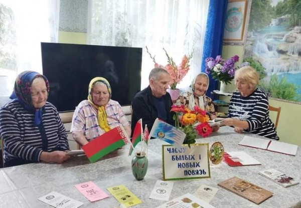 Belarusian hut is hospitable and rich