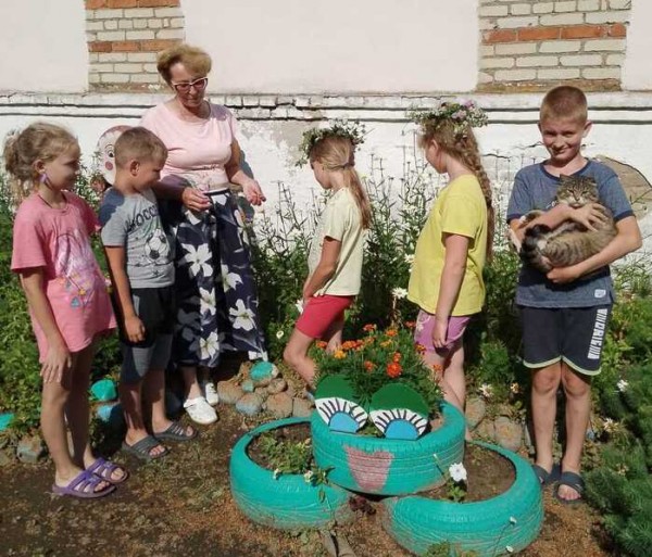 Earth smiles with flowers