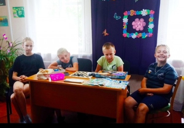 Game library on the table